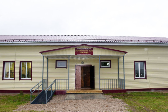 Дом культуры и библиотека в деревне Зеленцово Никольского района открылись после ремонта